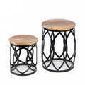 Contemporary Accent Tables Set